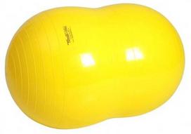 Gimnastikos kamuolys Physio Roll, geltona sp., 55 cm