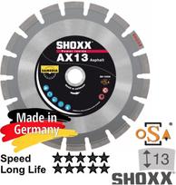 Deimantinis diskas Samedia Shoxx AX13, 350 mm x 25.4 mm x 3 mm