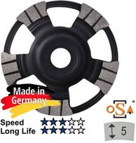 Šlifavimo diskas Samedia UBM, 125 mm x 22.2 mm