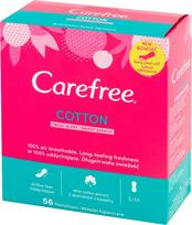 Higieniniai įklotai Carefree Cotton Fresh Scent, Normal, 56 vnt.