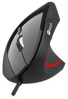Kompiuterio laidinė pelė C-Tech VEM-09C, usb / ps/2 laidas, juoda sp.