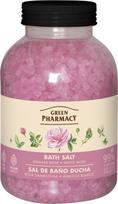 Vonios druska Green Pharmacy Damask Rose and White Musk, 1000 g