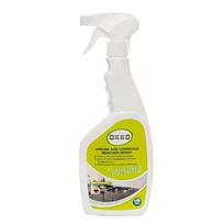 Valymo priemonė Okko, kalkėms/virtuvės valymui/riebalams šalinti, 0.5 l