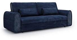 Sofa-lova Polak Meble Nella, tamsiai mėlyna sp., 240 x 115 cm x 83 cm