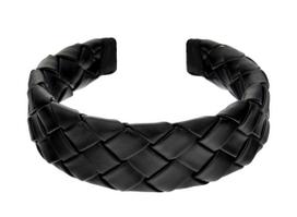 Plaukų lankelis Donegal Braided FA-5761, 40 mm, juoda sp.