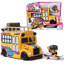 Pirštų riedlenčių rinkinys Tech Deck SK8 Crew Ultra riedlenčių autobusiukas, įvairių spalvų