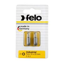 Atsuktuvų antgalių komplektas Felo 02615036, Torx 15, 25 mm