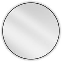 Veidrodis Mexen Loft Round, klijuojamas, 85 cm x 85 cm, juoda sp.