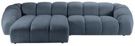 Kampinė sofa Micadoni Diana Bub15, mėlyna sp., kairinė, 334 x 182 cm x 72 cm