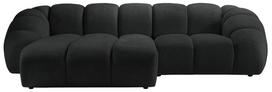 Kampinė sofa Micadoni Home Diana Bub17, grafito sp., kairinė, 294 x 182 cm x 72 cm