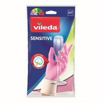 Pirštinės guminės Vileda Sensitive, S