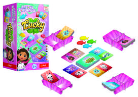 Kortų žaidimas Trefl Gabbys Dollhouse Lucky, LT LV EE EN