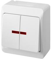 Jungiklis Elektro-Plast Hermes 0342-02, 2kl, baltos sp.