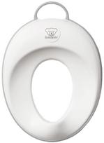 Mokomasis tualeto dangtis BabyBjorn Toilet Training Seat, polipropilenas (pp)/termoplastinė guma (tpe), balta sp./pilka sp., 9 cm x 36 cm x 29 cm