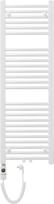 Elektrinis rankšluosčių džiovintuvas Mexen Ares, balta sp., 40 cm x 120 cm, 600 W
