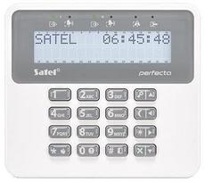 Signalizacijos valdymo pultas Satel, LCD, balta sp.