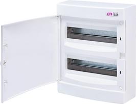 Modulinis skydas ETI ECT24PO, virštinkinis, IP40, 24 mod., balta sp.