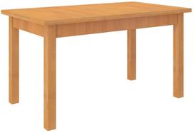 Valgomojo stalas išskleidžiamas ADRK Rodos 14, medžio sp./oranžinė sp., 140 - 180 cm x 80 cm x 75 cm