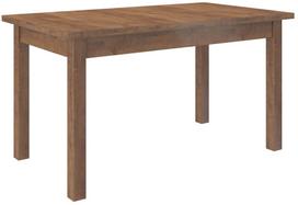 Valgomojo stalas išskleidžiamas ADRK Rodos 7, ąžuolo sp./tamsiai ruda sp., 140 - 180 cm x 80 cm x 76 cm