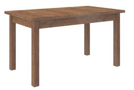 Valgomojo stalas išskleidžiamas ADRK Rodos 53, ruda sp./rusva sp., 140 - 180 cm x 80 cm x 76 cm