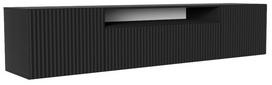 Televizoriaus spintelė ADRK Noemi, juoda sp., 200 cm x 41 cm x 50 cm