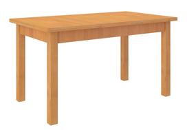 Valgomojo stalas išskleidžiamas ADRK Rodos 57, ruda sp., 140 - 180 cm x 80 cm x 76 cm