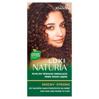 Plaukų priežiūros priemonių rinkinys, priemonės garbanų formavimui Joanna Naturia Loki Strong Hair Perm Kit, 2 vnt., 150 ml