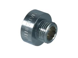 Jungtis TDM Brass 111C, 1/2 colio - vidinis sriegis / 3/4 colio - išorinis sriegis, 3/4" x 1/2"