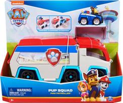 Transporto priemonė su figūrėle Paw Patrol Pup Squad 6071544, įvairių spalvų