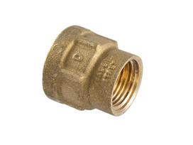 Tarpmovė TDM Brass 2150, 1/2 colio - vidinis sriegis / 3/4 colio - vidinis sriegis, 3/4" x 1/2"