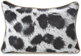 Dekoratyvinės pagalvėlės užvalkalas Ewa Minge Ming 10C, balta sp./juoda sp., 30 cm x 45 cm
