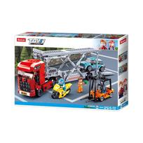 Konstruktorius Sluban Car Transporter M38-B0880, 542 vnt.