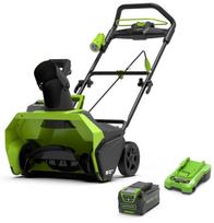 Akumuliatorinis sniego valytuvas Greenworks GD40STK4, 50.8 cm