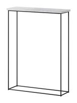 Konsolinis staliukas ADRK Sili, juoda sp./pilka sp., 60 cm x 20 cm x 80 cm