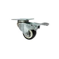 Ratukas Haushalt W40PUB-B, Ø 4 cm, juoda sp./pilka sp.