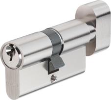 Cilindras Abus KE50N, europinio (din) standarto, 30 mm, pilka sp.