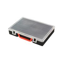 Įrankių dėžė Okko 5902455501574, 30 cm x 22 cm x 5.5 cm, juoda sp.