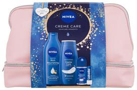 Kūno priežiūros rinkinys Nivea Creme Care Skincare Moments, 5 vnt.