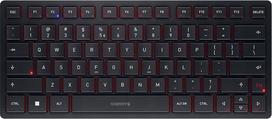 Belaidė kompiuterio klaviatūra CHERRY KW 9200 MINI, EN, juoda sp.
