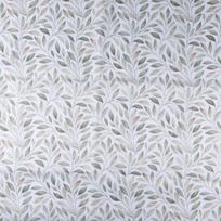 Dušo užuolaida, alyvuogių žalia sp./balta sp., 200 cm x 120 cm