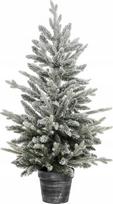 Dirbtinė Kalėdų eglutė apsnigta Fééric Lights and Christmas, 100 cm, su stovu