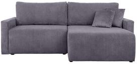 Kampinė sofa - lova Rufio, pilka sp., 146 x 230 cm x 91 cm