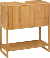 Vonios spintelė po praustuvu 5five Lab'n Modul, ruda sp., 33.5 cm x 70 cm x 80 cm