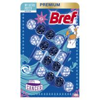 WC valiklis - gaiviklis Bref Water Sign, 200 g, 4 vnt.