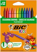 Kreidelės, vaškinės Bic 920299, 12 vnt.