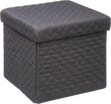 Pufas 5five Bella, pilka sp., 30 cm x 31 cm x 31 cm