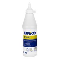 Klijai universalūs Briko PVA, 1 kg, balta sp.