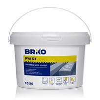Klijai universalūs Briko PVA D1, 10 kg, balta sp.