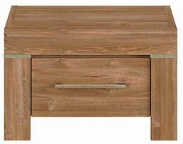Naktinis staliukas Gent S228-KOM1S-DAST, ruda sp., 35 cm x 45 cm x 53 cm