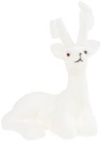 Kalėdinė dekoracija, „Elnias“ TG56926-1, 14 cm, balta sp.